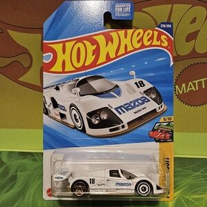 HotWheels Mazda 787B White Race Car